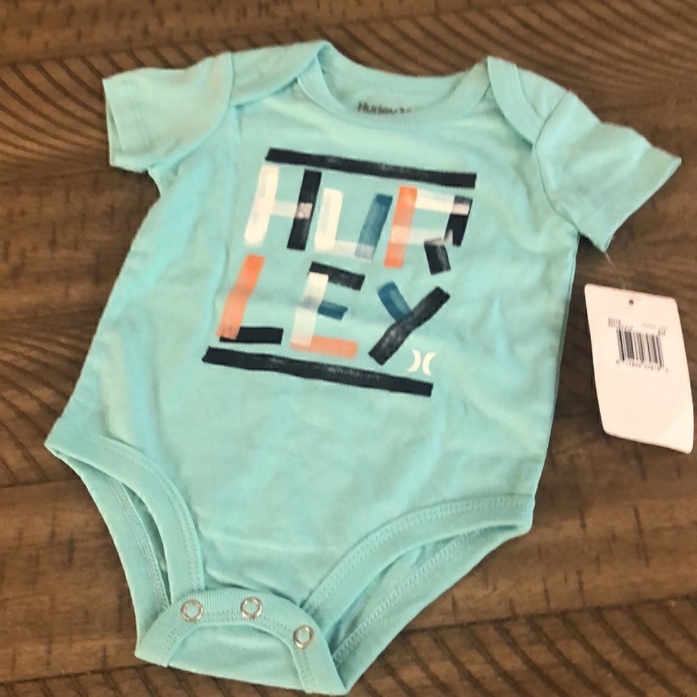 NWT Hurley Tropical 🐠 🌴 Twist Logo One ☝️ sie